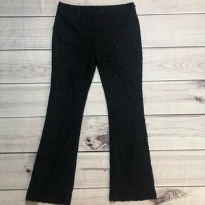 INC black lace, boot cut, dress pants.